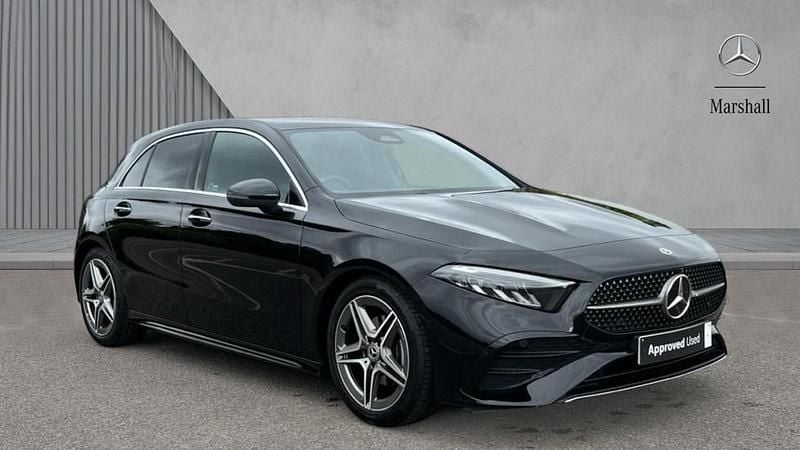 Cosmos black metallic Used 2024 Mercedes A180 Executive Hatchback | £24,480 (A bit pricey) - Image 1/4