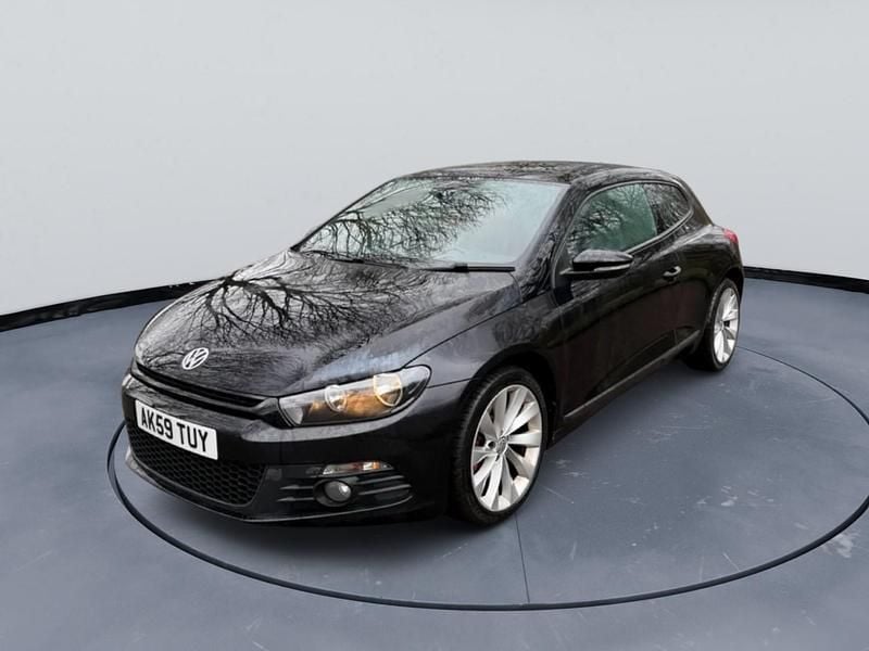 Used VW Scirocco GT 200 HP (147 kW) 2009 Black Coupe
