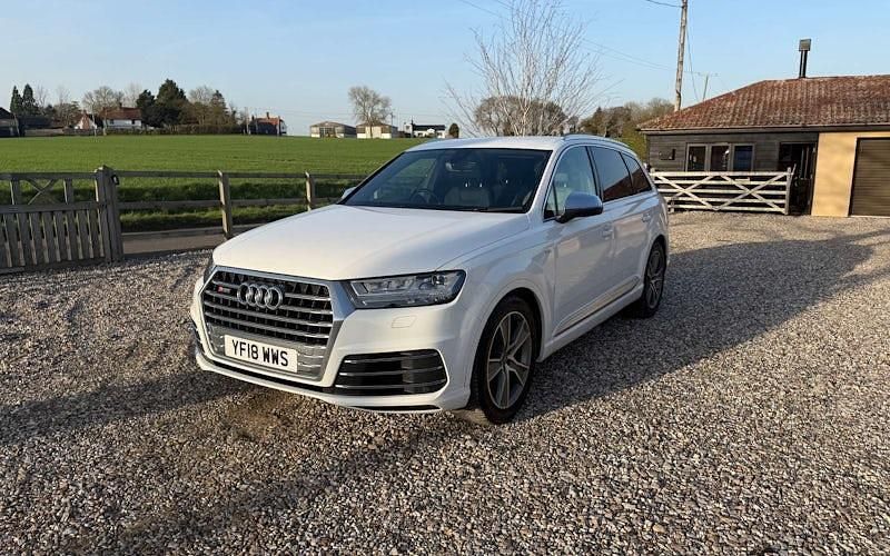 Used Audi SQ7 Performance 435 HP (319 kW) 2018 White SUV