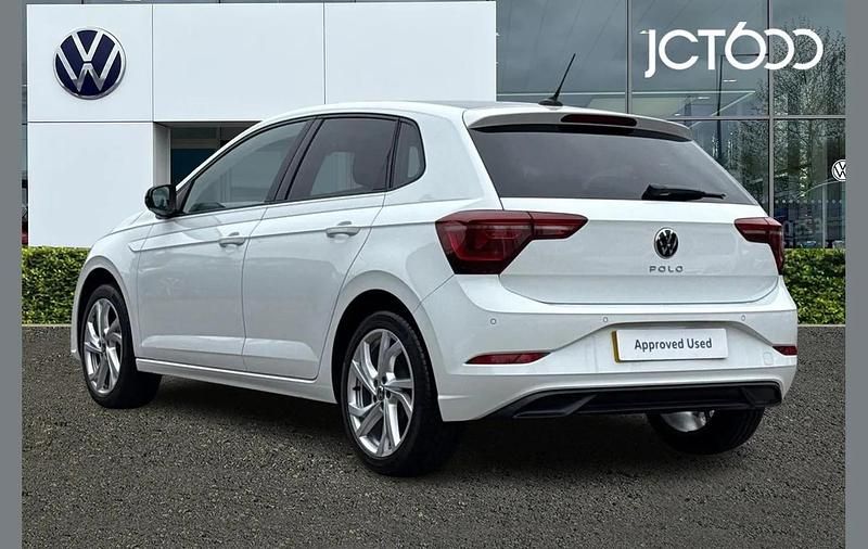 Used VW Polo Style 95 HP (69 kW) 2023 White Hatchback