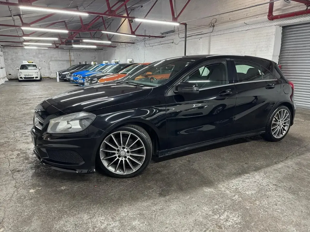 Used Mercedes A220 AMG 170 HP (125 kW) 2014 Black Hatchback