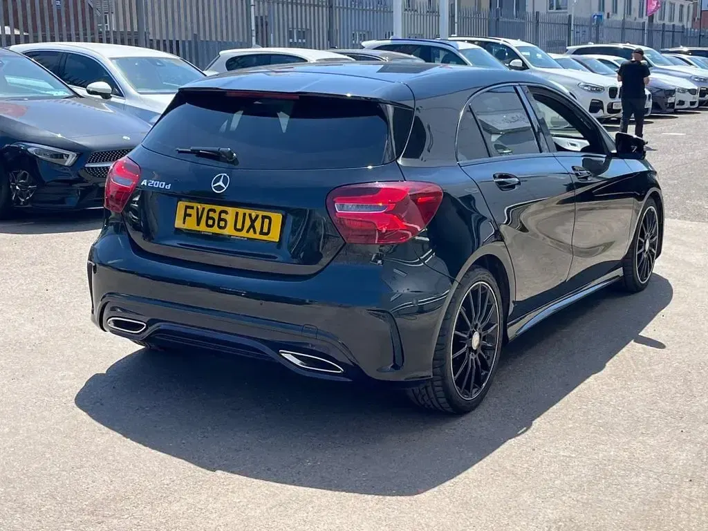 Used Mercedes A200 AMG Line Premium 2017 Black Hatchback