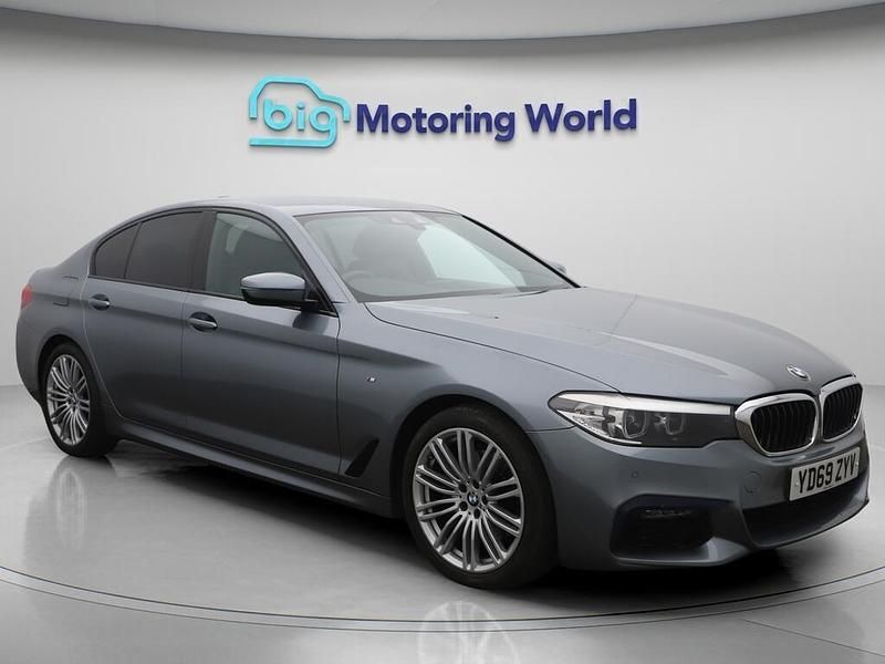 Blue Used 2019 BMW 520 M Sport Sedan | £18,700 (Good price) - Image 1/4