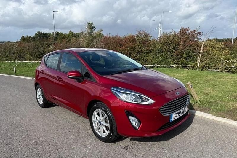 Red Used 2019 Ford Fiesta Zetec Hatchback | £9,990 (Good price) - Image 1/1