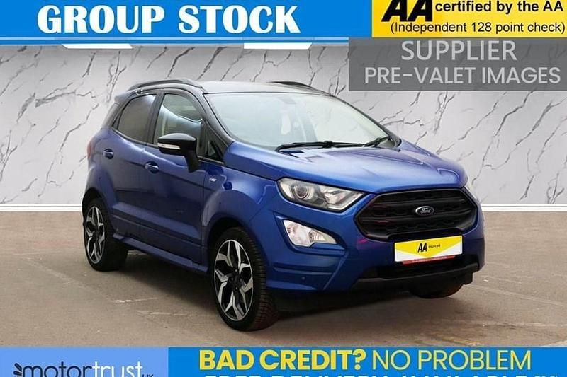 Used Ford Ecosport ST-Line 125 HP (91 kW) 2019 Blue SUV
