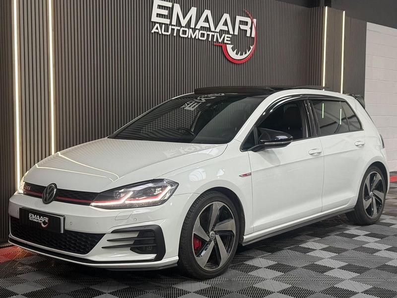 Used VW Golf VII GTI 2019 White Hatchback
