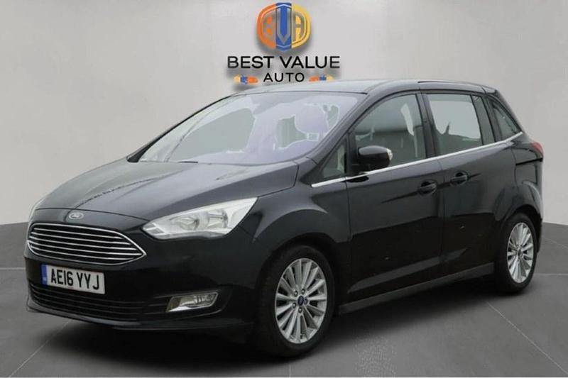 Black Used 2016 Ford Grand C-Max Titanium MPV | £10,950 (Expensive) - Image 1/1