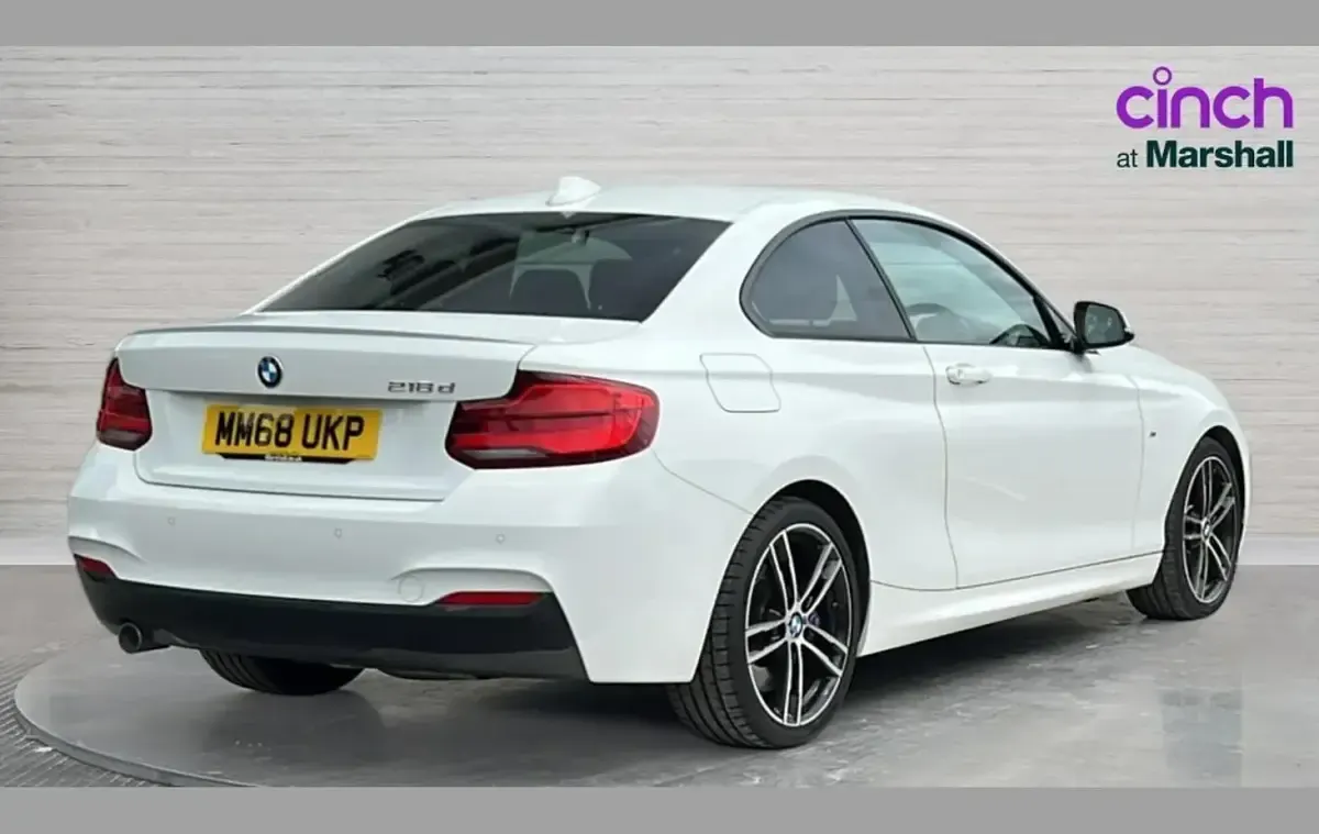 Used BMW 218 M Sport 150 HP (110 kW) 2018 White Coupe