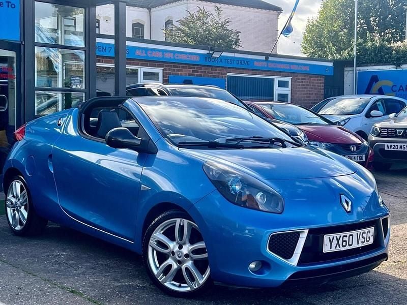 Blue Used 2010 Renault Wind Dynamique Cabriolet | £3,380 (Fair price) - Image 1/3