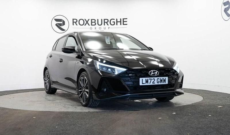 Black Used 2022 Hyundai i20 N Line Hatchback | £12,199 (Fair price) - Image 1/4