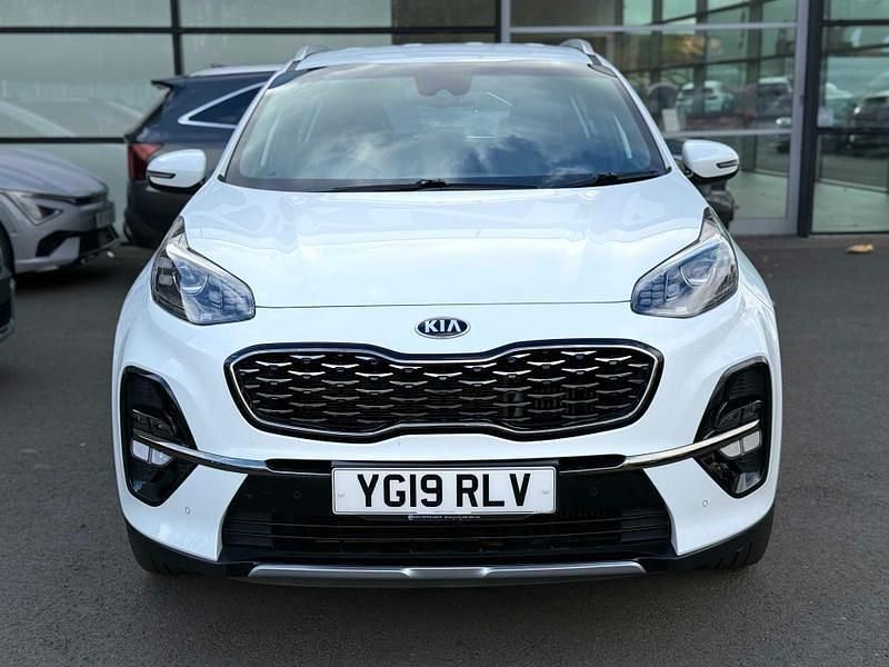 Used Kia Sportage GT-Line 136 HP (100 kW) 2019 White SUV
