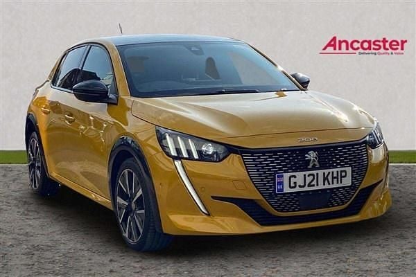 Yellow Used 2021 Peugeot 208 GTi Hatchback | £14,475 (Good price) - Image 1/4
