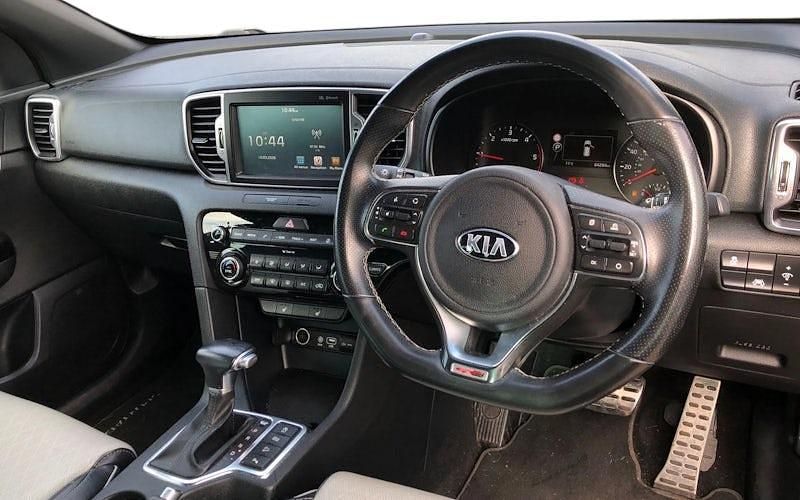 Used Kia Sportage GT-Line 141 HP (103 kW) 2017 Black SUV