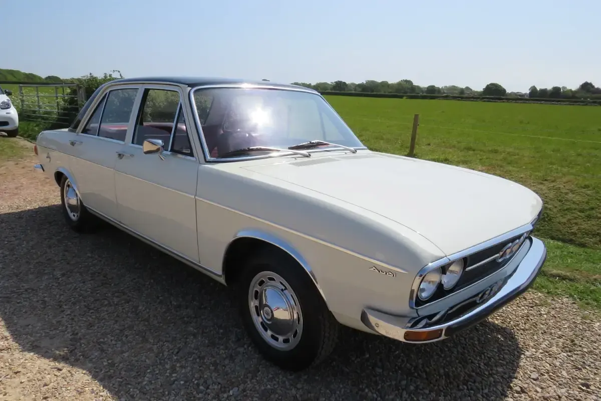 Used Audi 100 Design 1971 White Sedan
