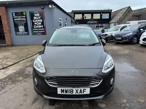 Used Ford Fiesta Titanium 2018 Grey Hatchback