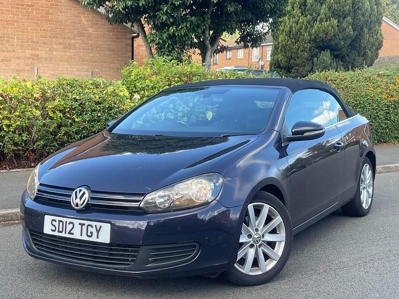 Purple Used 2012 VW Golf Cabriolet S Cabriolet | £1,495 - Image 1/4