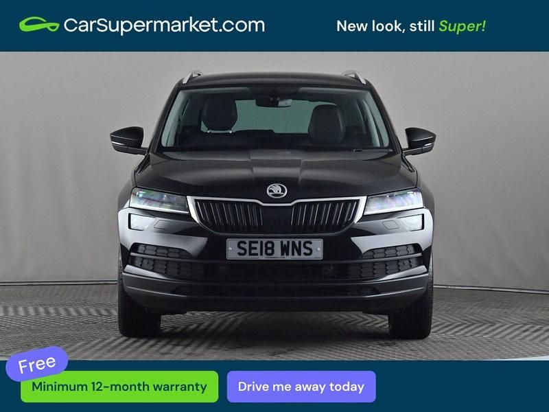 Used Skoda Karoq SE L 150 HP (110 kW) 2018 Black SUV