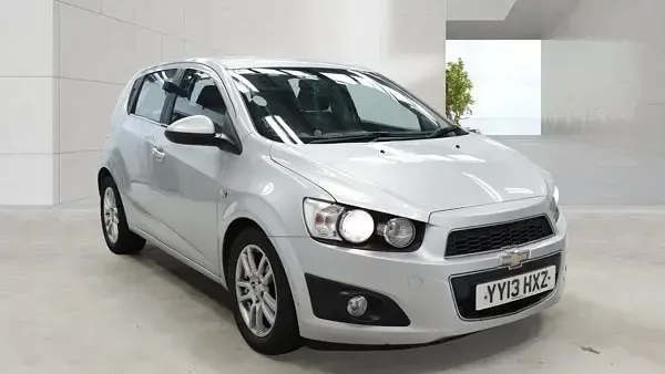 Used Chevrolet Aveo LTZ 2013 Silver Hatchback