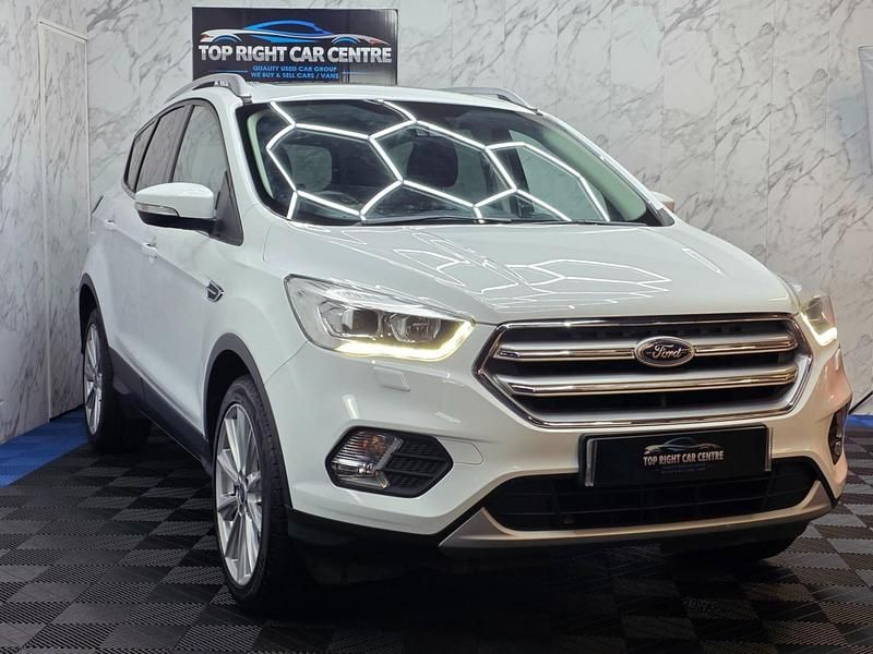 White Used 2019 Ford Kuga Titanium X SUV | £12,600 (Good price) - Image 1/2