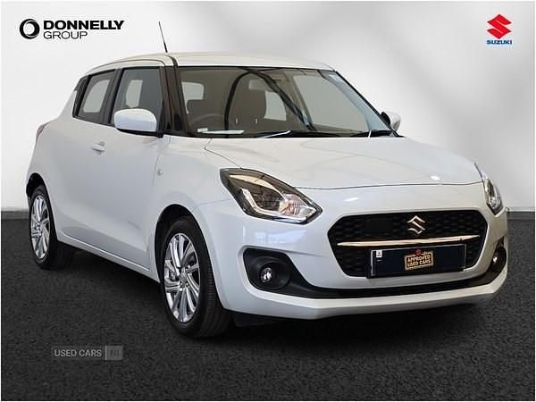 White Used 2024 Suzuki Swift SZ-T Hatchback | £14,990 (Fair price) - Image 1/4