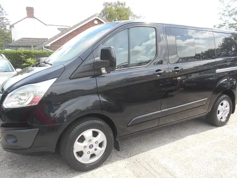 Used Ford Transit Custom Limited 125 HP (91 kW) 2016 Black Van