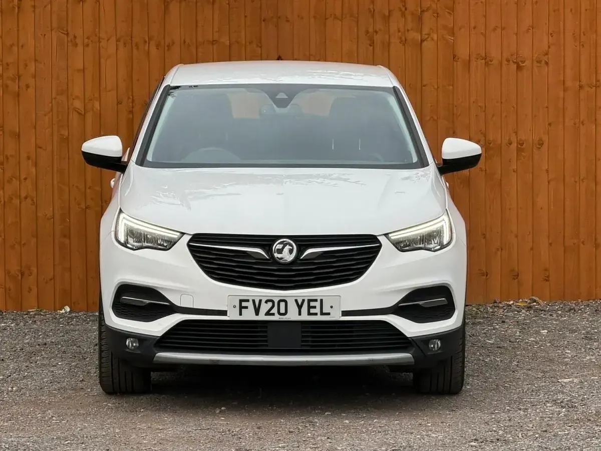 Used Vauxhall Grandland X Business Edition 130 HP (95 kW) 2020 White SUV