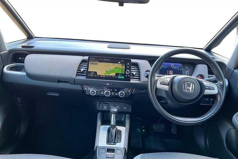 Used Honda Jazz Hybrid 109 HP (80 kW) 2021 Blue Hatchback