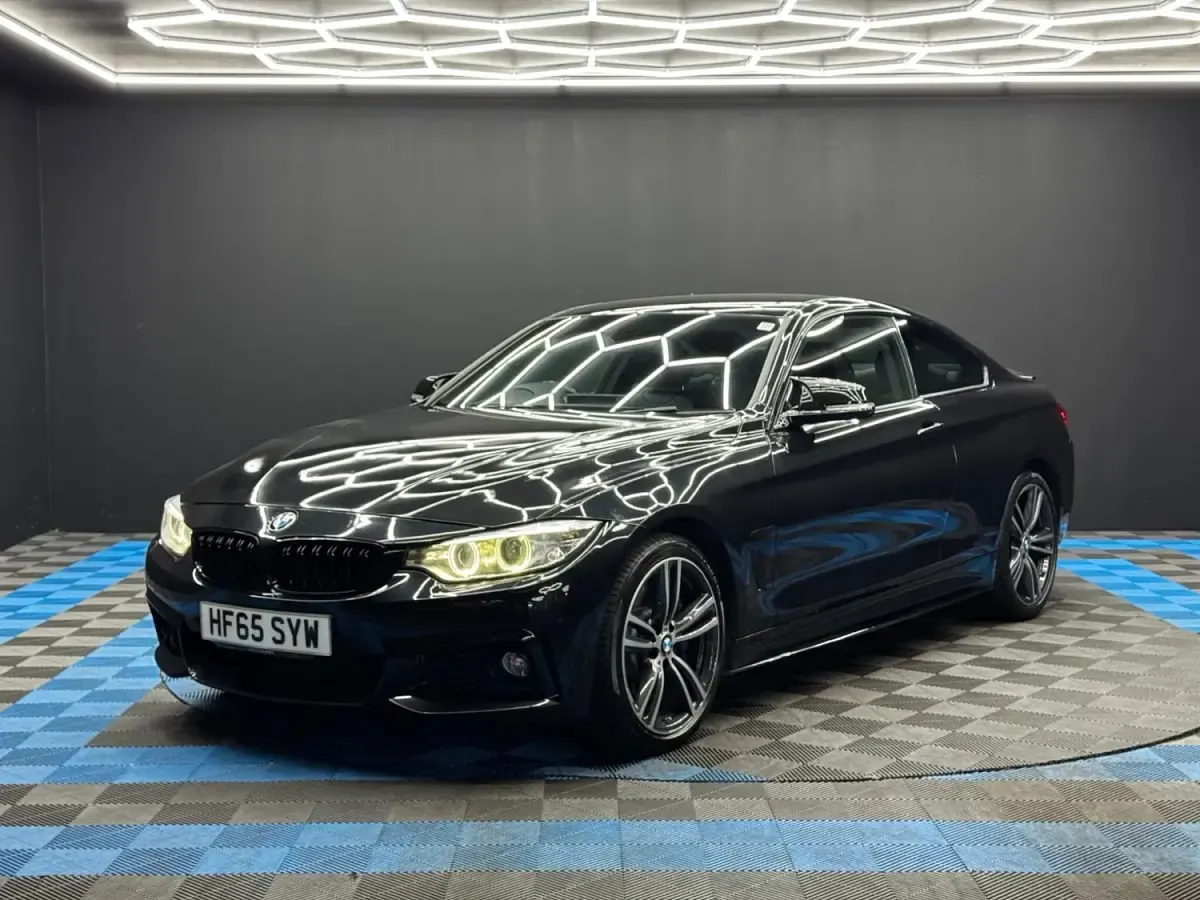 Begagnad BMW 430 M Sport 2015 Svart Sportkupé