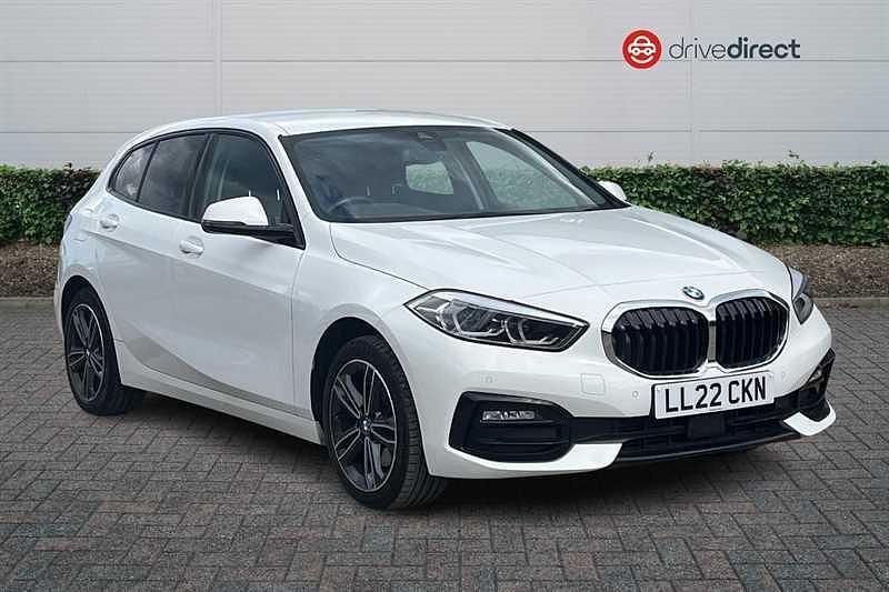 White Used 2022 BMW 116 Sport Line Hatchback | £18,546 (Fair price) - Image 1/4