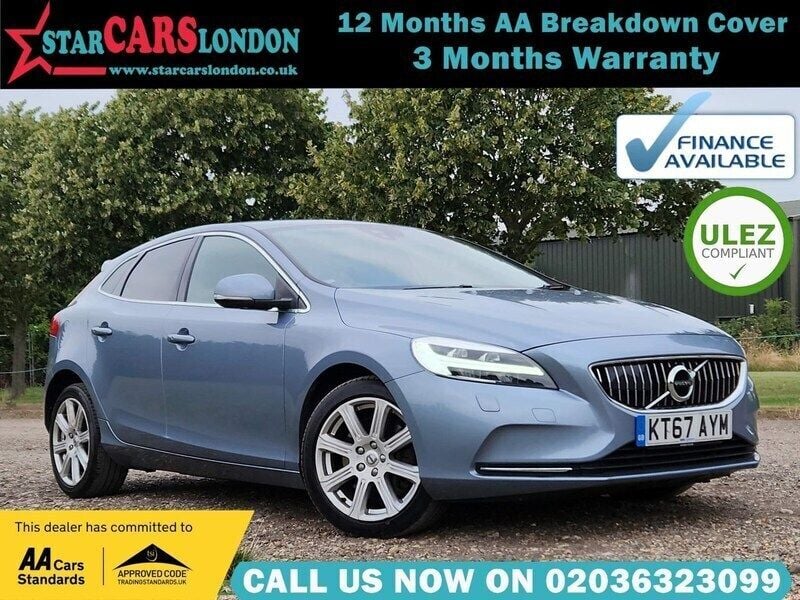 Blue Used 2018 Volvo V40 Inscription Estate | £7,900 (Good price) - Image 1/3