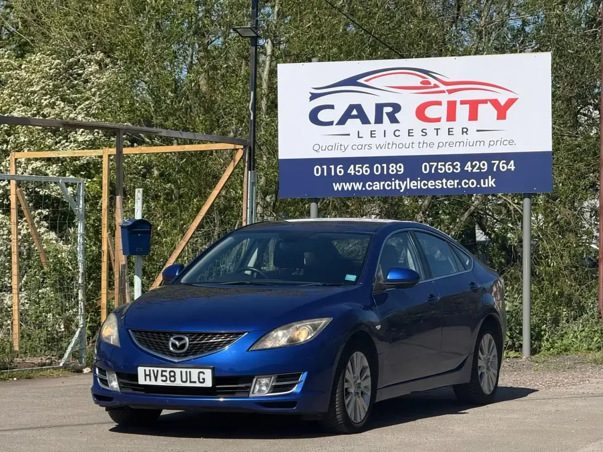 Used Mazda 6 147 HP (108 kW) 2008 Blue Hatchback