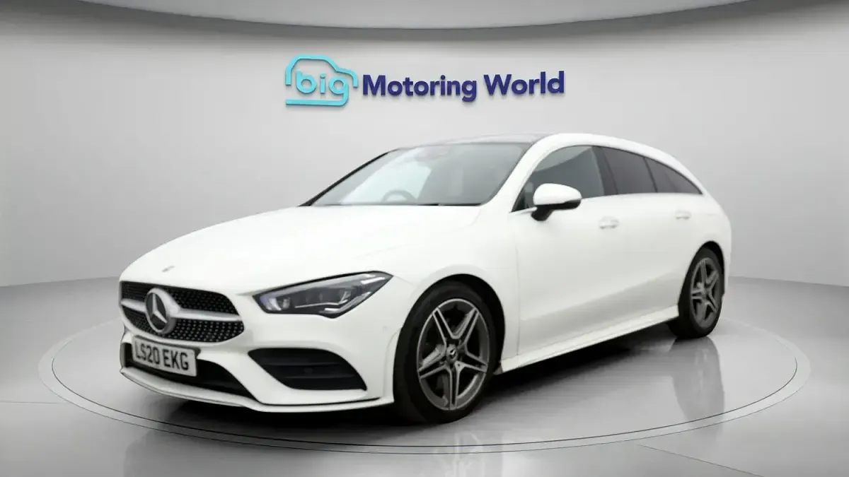 Used Mercedes CLA220 AMG Line Premium Plus 2020 White Sedan