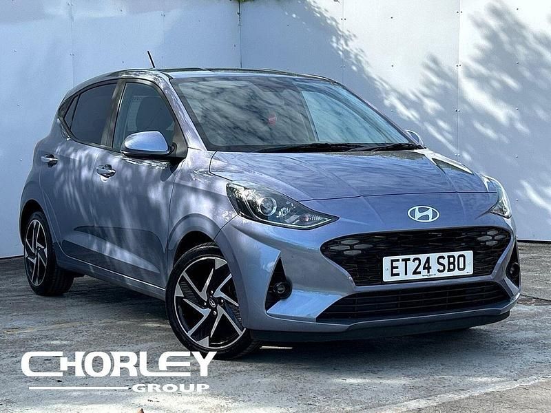 Blue Used 2024 Hyundai i10 Premium Hatchback | £15,313 (Fair price) - Image 1/4