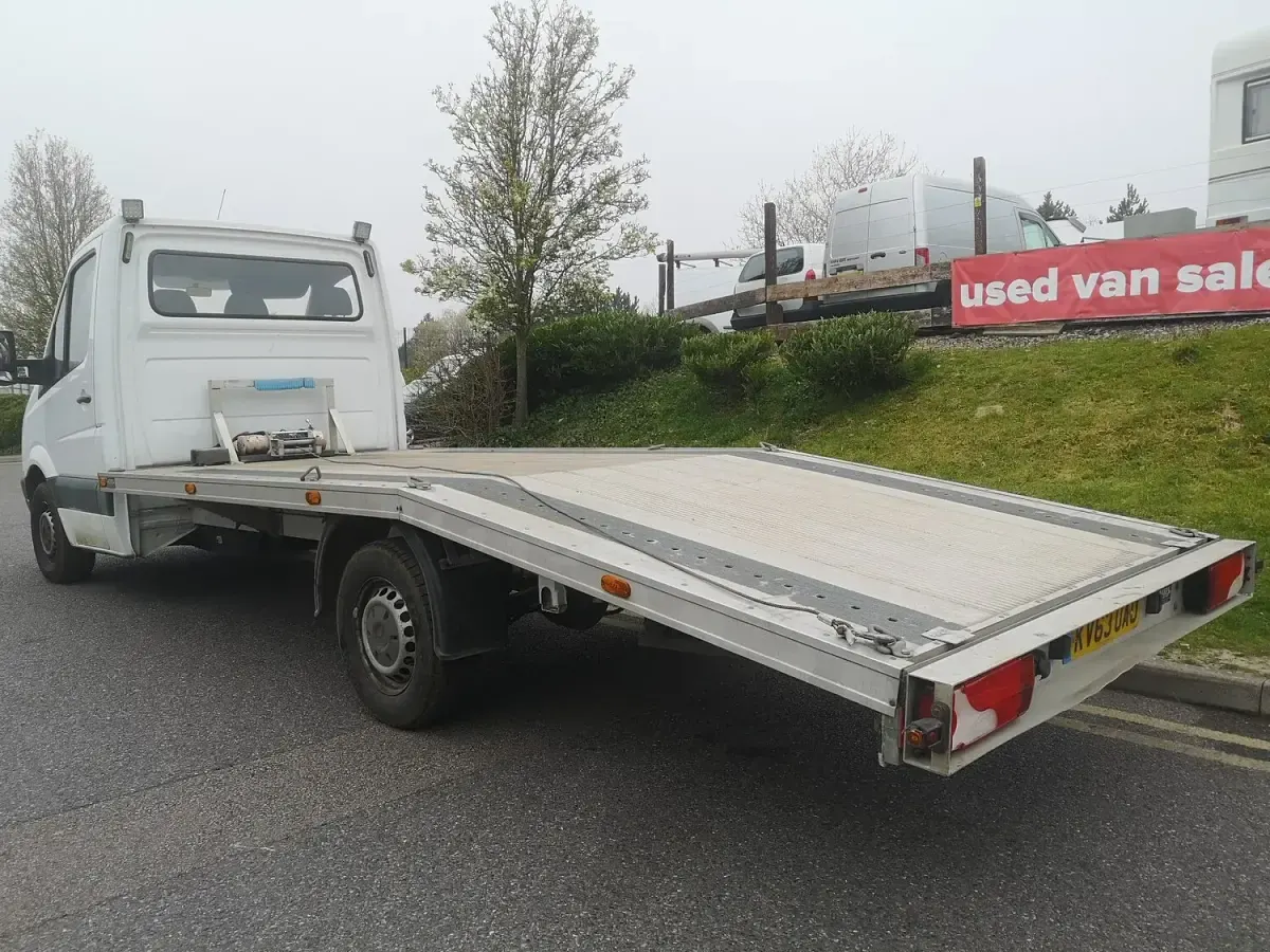 Used Mercedes Sprinter 125 HP (91 kW) 2013 White Van