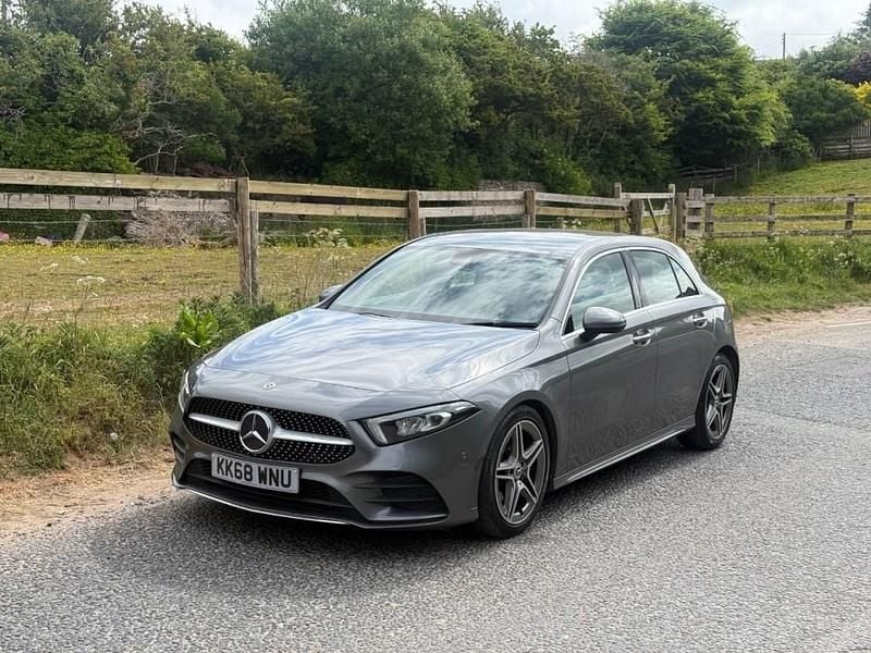 Grey Used 2019 Mercedes A180 AMG Line Premium Hatchback | £16,795 (A bit pricey) - Image 1/4