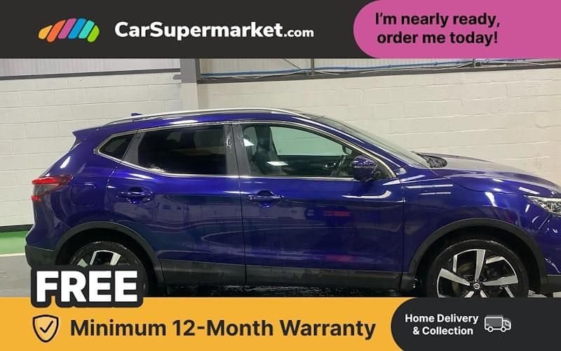 Used Nissan Qashqai Tekna 110 HP (80 kW) 2018 Blue SUV