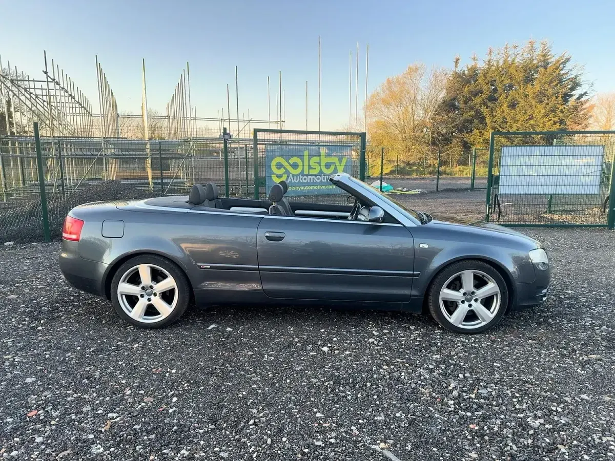 Begagnad Audi A4 Cabriolet S-Line 197 HK (144 kW) 2007 Grå Cab