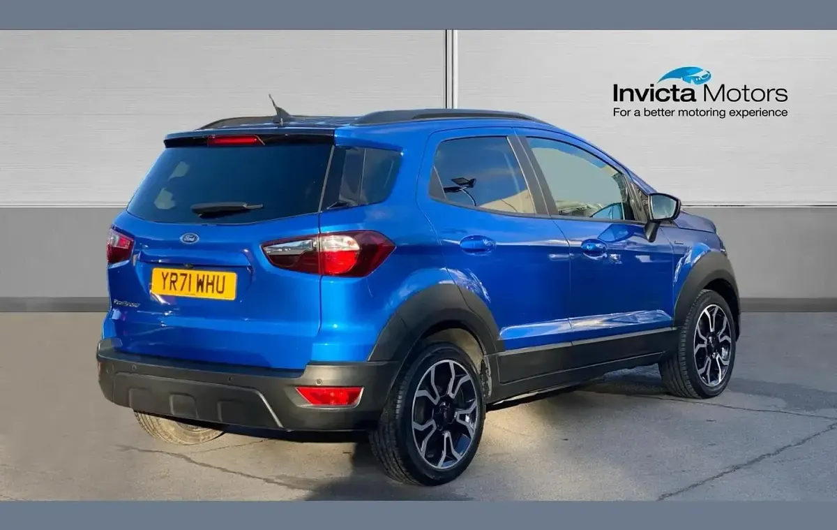 Usado Ford Ecosport Active 125 HP (91 kW) 2021 Azul SUV