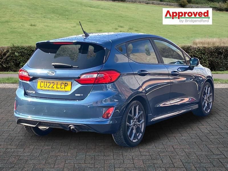 Used Ford Fiesta ST-Line 2022 Blue Hatchback