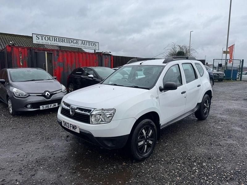 White Used 2013 Dacia Duster Acces SUV | £1,995 (Fair price) - Image 1/4