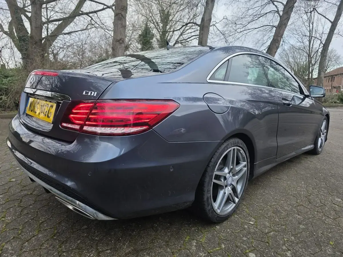 Used Mercedes E250 AMG line 2015 Grey Coupe