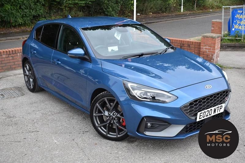 Blue Used 2020 Ford Focus ST Hatchback | £19,995 (Fair price) - Image 1/4