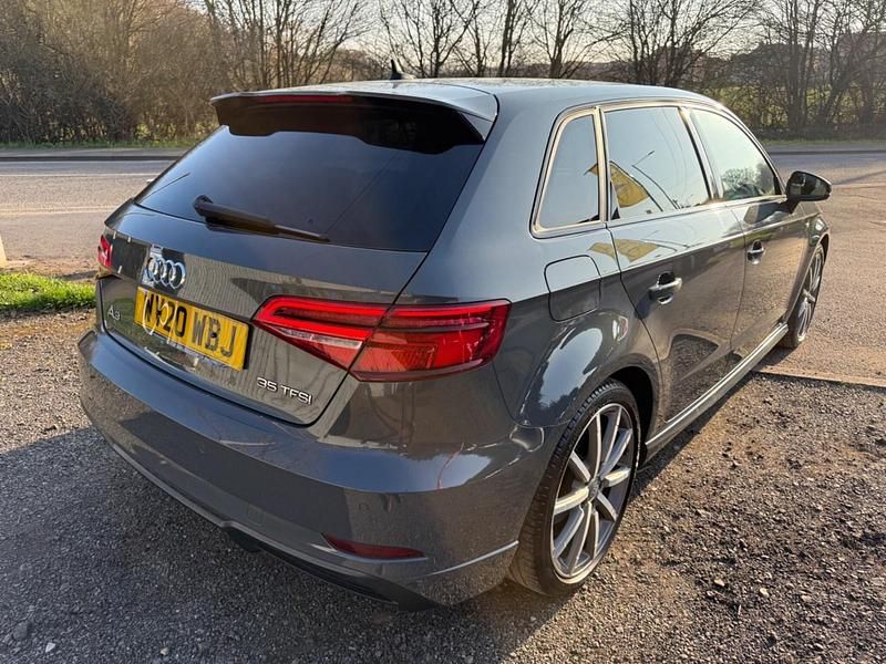 Used Audi A3 Sportback Black Edition 150 HP (110 kW) 2020 Grey Hatchback
