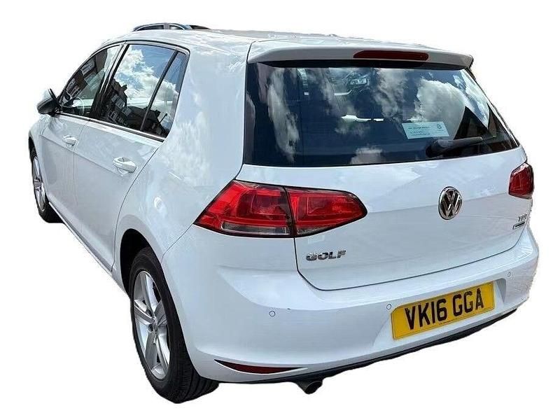 Used VW Golf VII Edition 110 HP (80 kW) 2016 White Hatchback