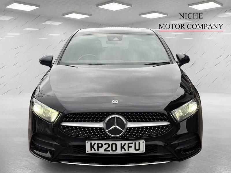 Used Mercedes A180 AMG line 2020 Black Hatchback