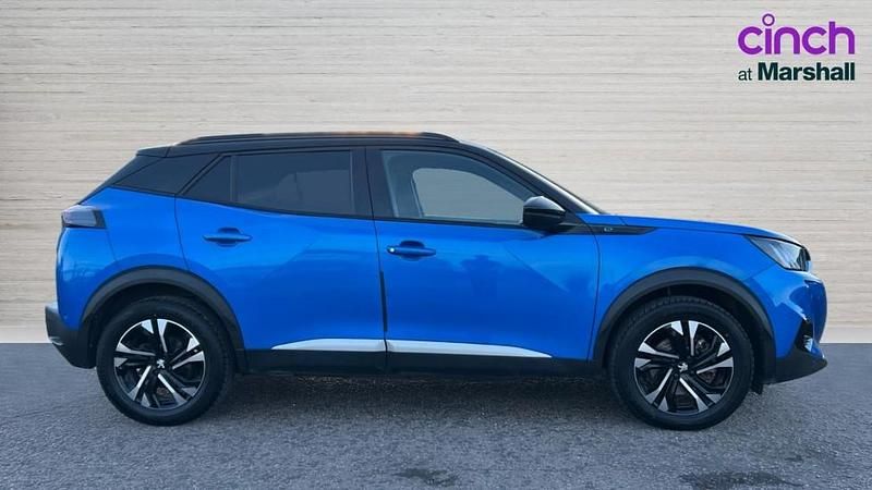 Used Peugeot e-2008 GTi 100 kW (136 HP) 2021 Blue SUV