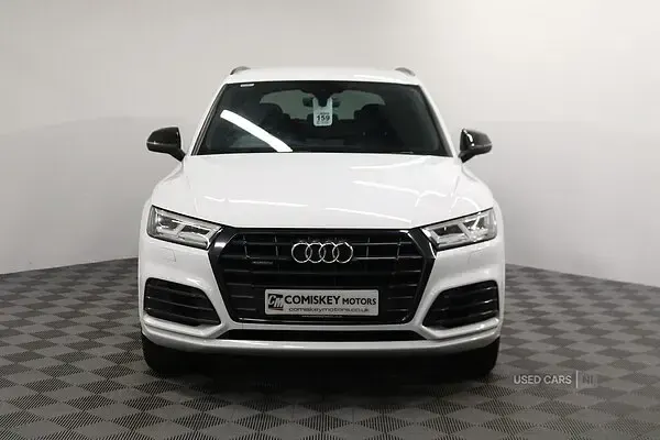 Used Audi Q5 Black Edition 190 HP (139 kW) 2020 White SUV