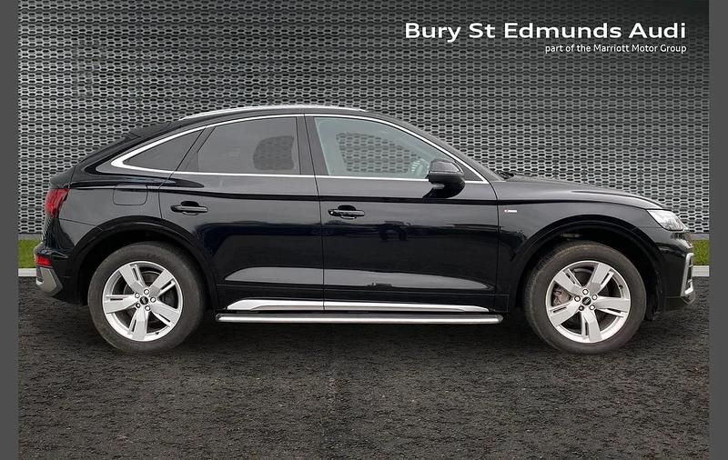 Used Audi Q5 Sportback S-Line 200 HP (147 kW) 2021 Black SUV
