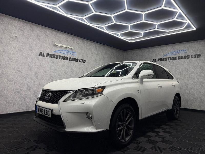 Used Lexus RX450h Sport Line 2015 White SUV