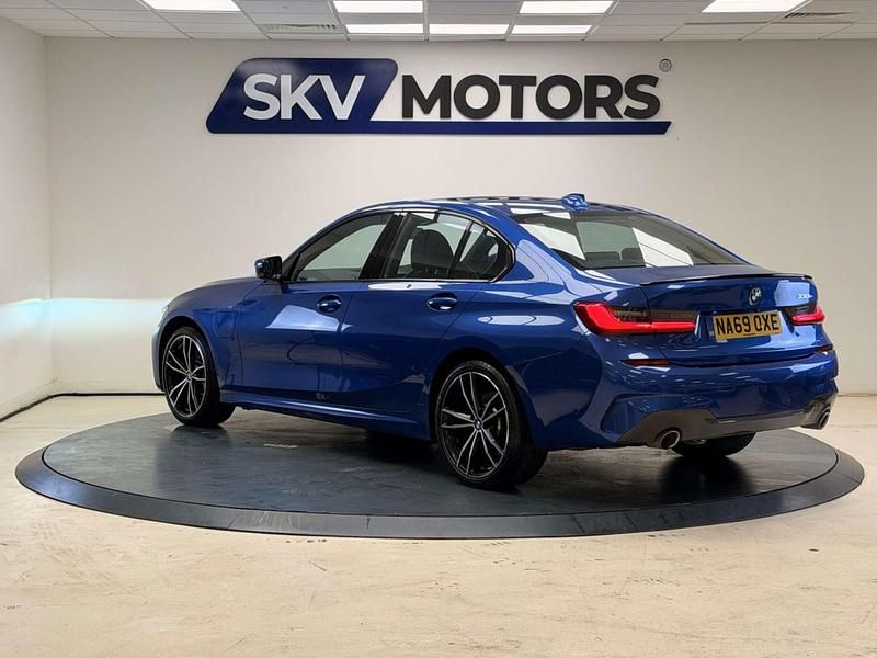 Used BMW 330e M Sport 292 HP (214 kW) 2019 Blue Sedan